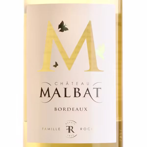 法國 波爾多 M畝 瑪鉑堡 白葡萄酒:圖片 3