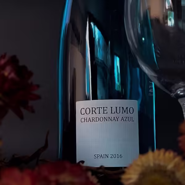 西班牙 卡特洛姆 夏多內藍酒:圖片 3