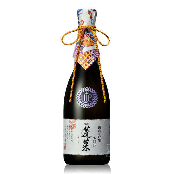 渡邊 蓬萊 純米大吟釀 心白18